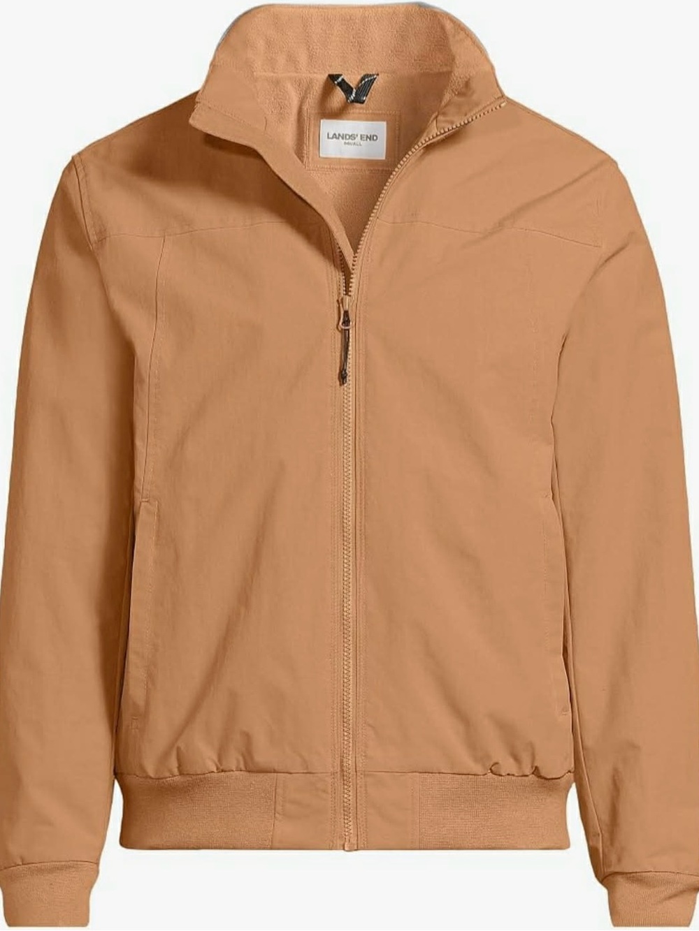 Lands' End Men's Canyon Camel Classic Squall Waterproof Insulated jacket XLT NWT